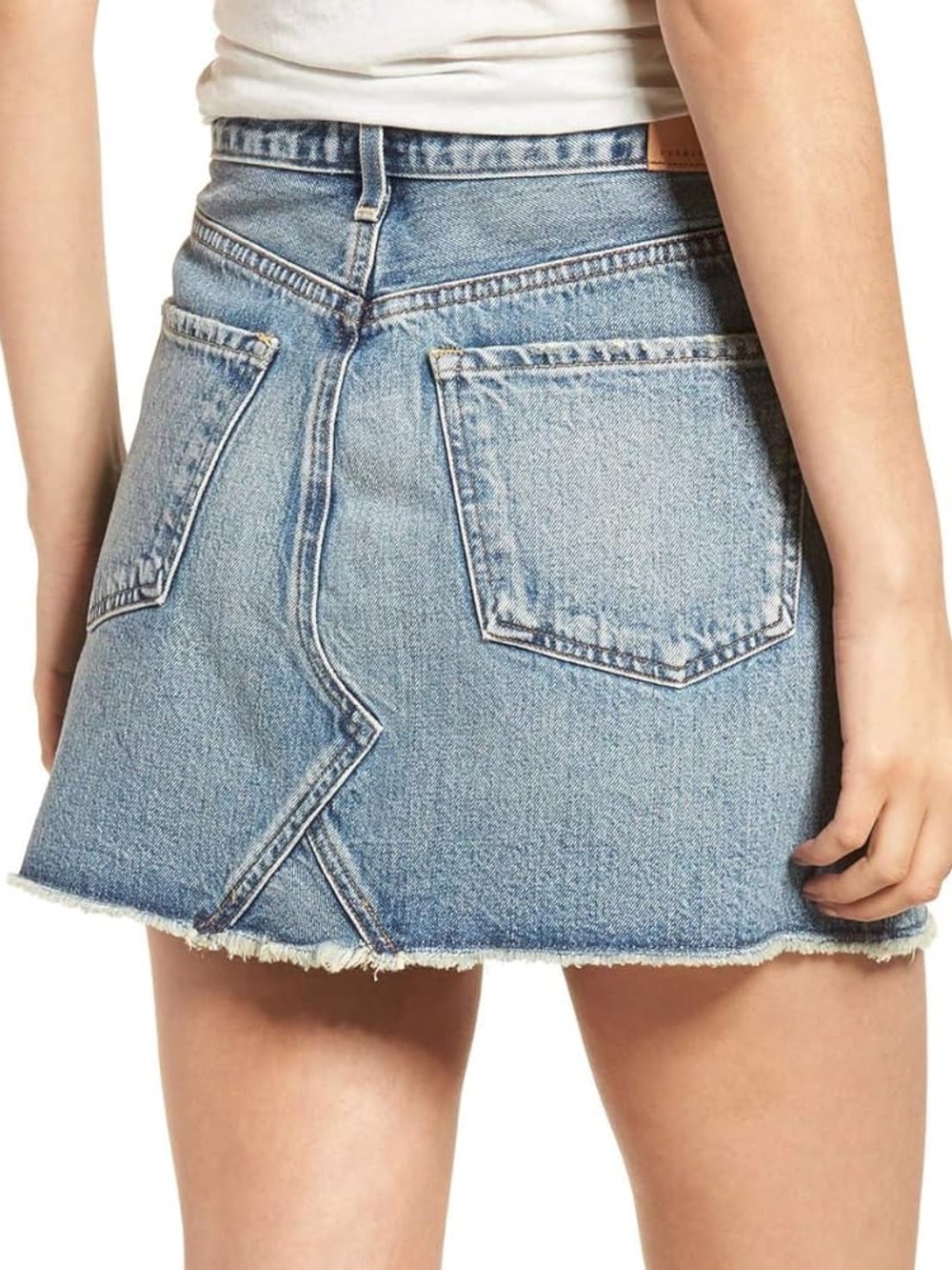 Citizens of humanity/  premium vintage cut off mini denim skirt Size 28